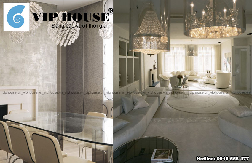 Thiết kế nội thất penthouse theo phong cách Tân Cổ Điển